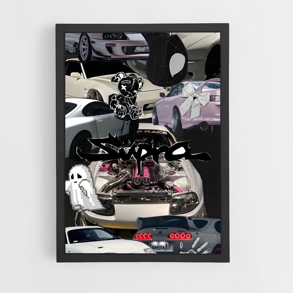 Poster Supra Colors – affiche Toyota (vue 2)